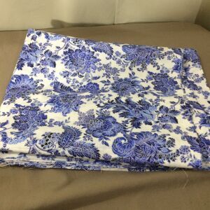 Northcott Porcelain Paisley Ro Gregg Blue Floral Cotton Quilting Fabric 1 Yard